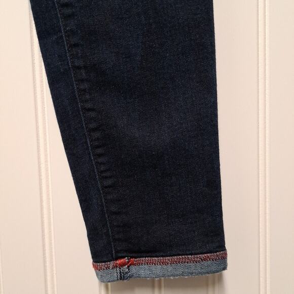 Gap Legging Jeans Womens 8/29 Blue Rinse Stretch Denim Jegging Slim Pants Cuffed - Picture 6 of 15